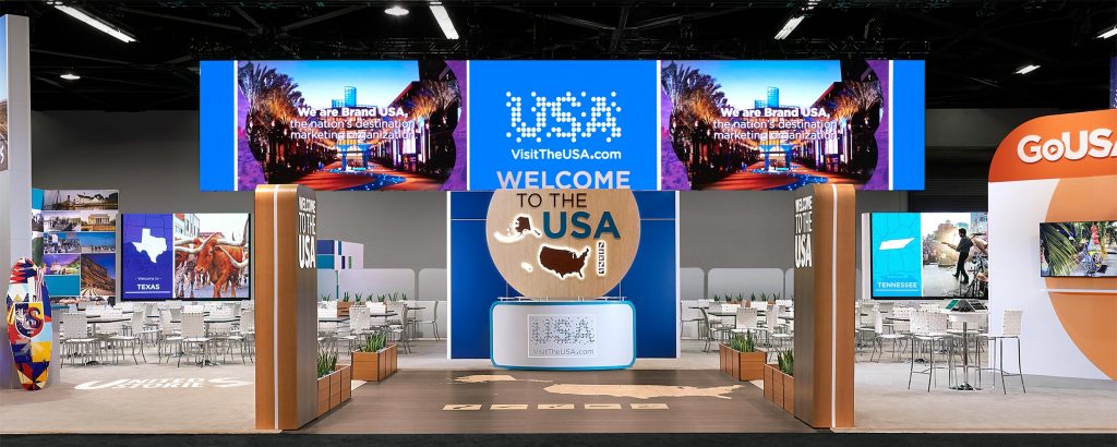 Brand USA IPW 2019 Booth
