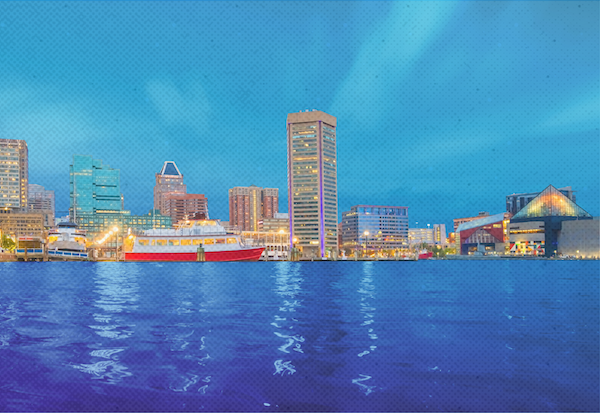 Inner Harbor with buildings and boats 